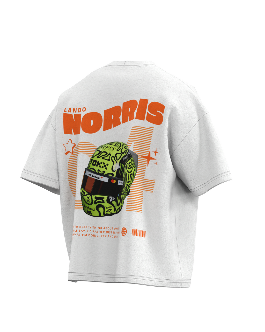 The 'Last Lap Lando' Oversized Tee